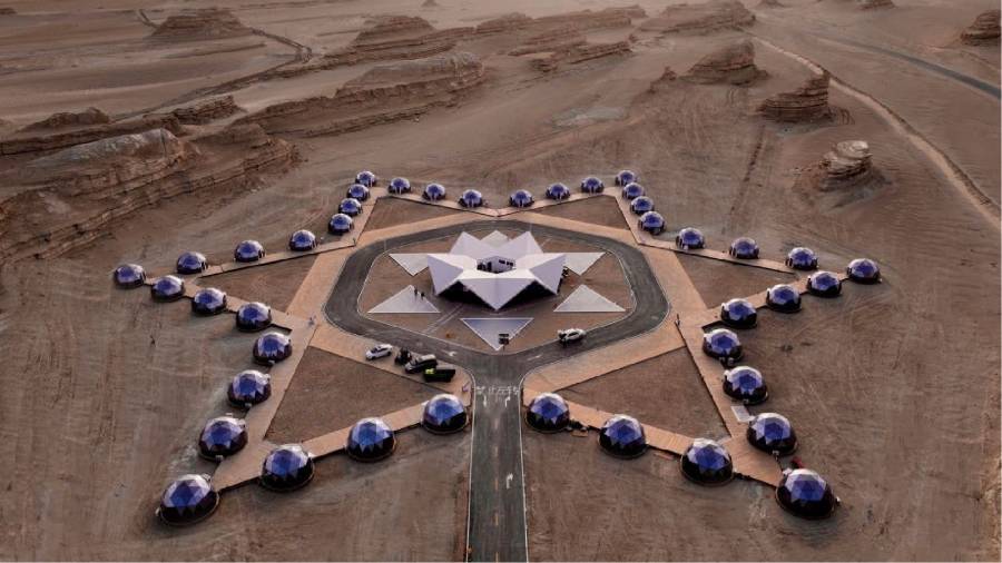 火星移民预演场——模拟外星环境的极端生存训练海勃湾区户外野奢帐篷实验项目